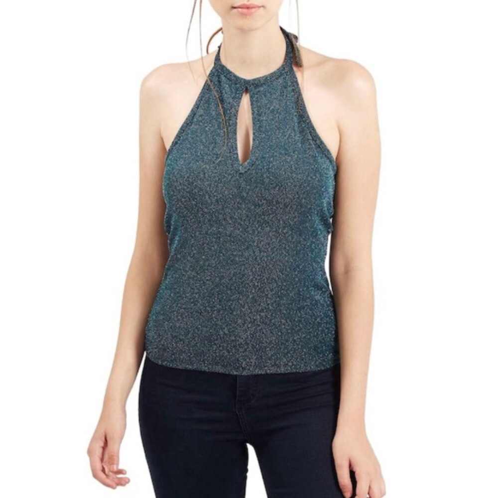 Top shop halter top sz 6